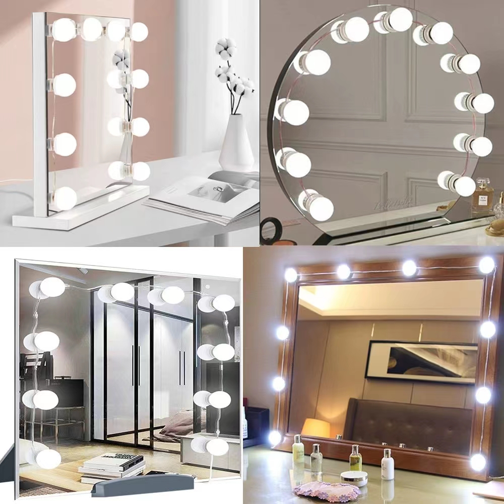Desk Setup Lamp - Bombillas de maquillaje para espejo de