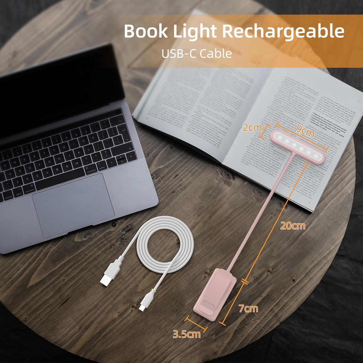 Lámpara de Lectura con Clip pa - Desk Setup Lamp reseña y precio