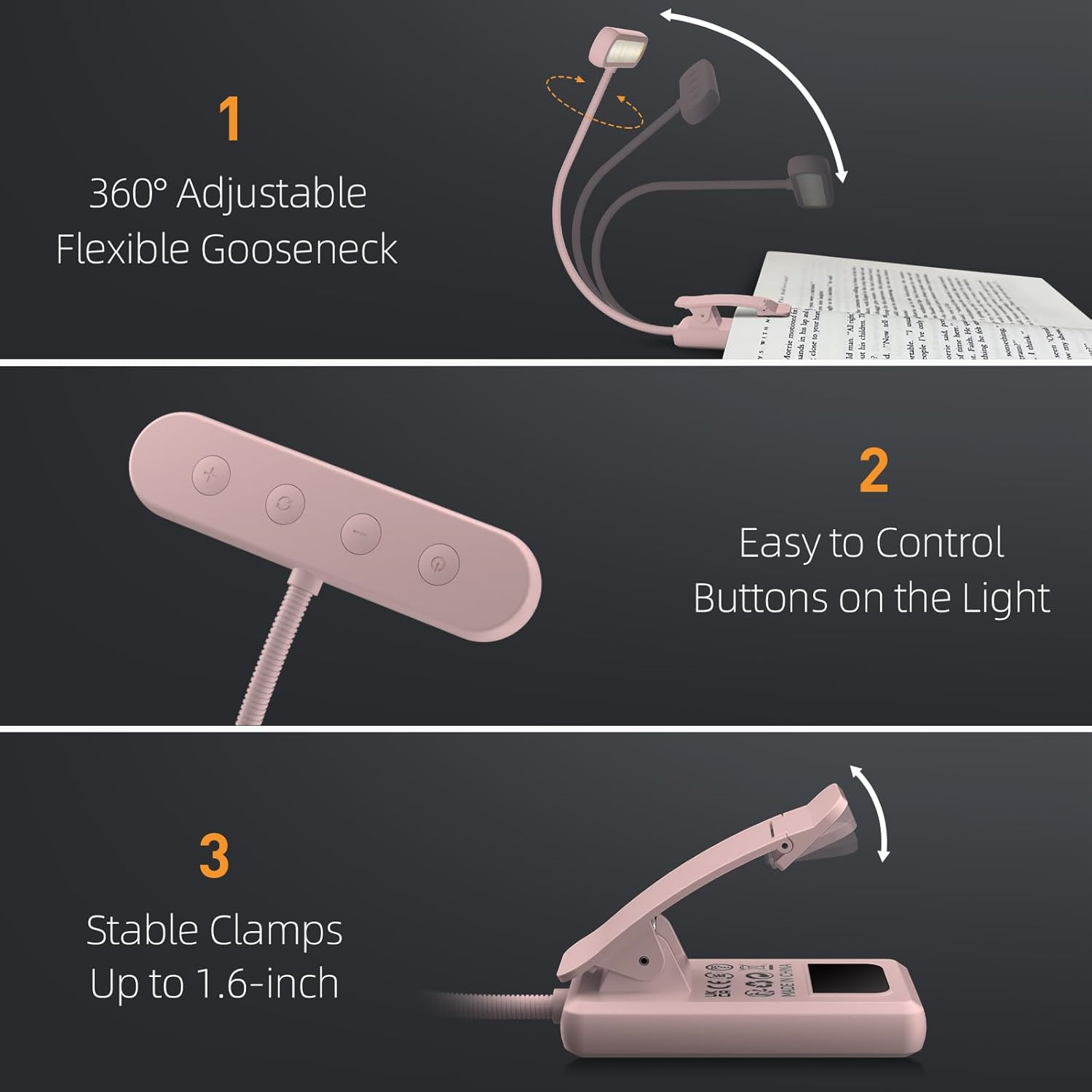 Lámpara de Lectura con Clip pa - Desk Setup Lamp reseña y precio