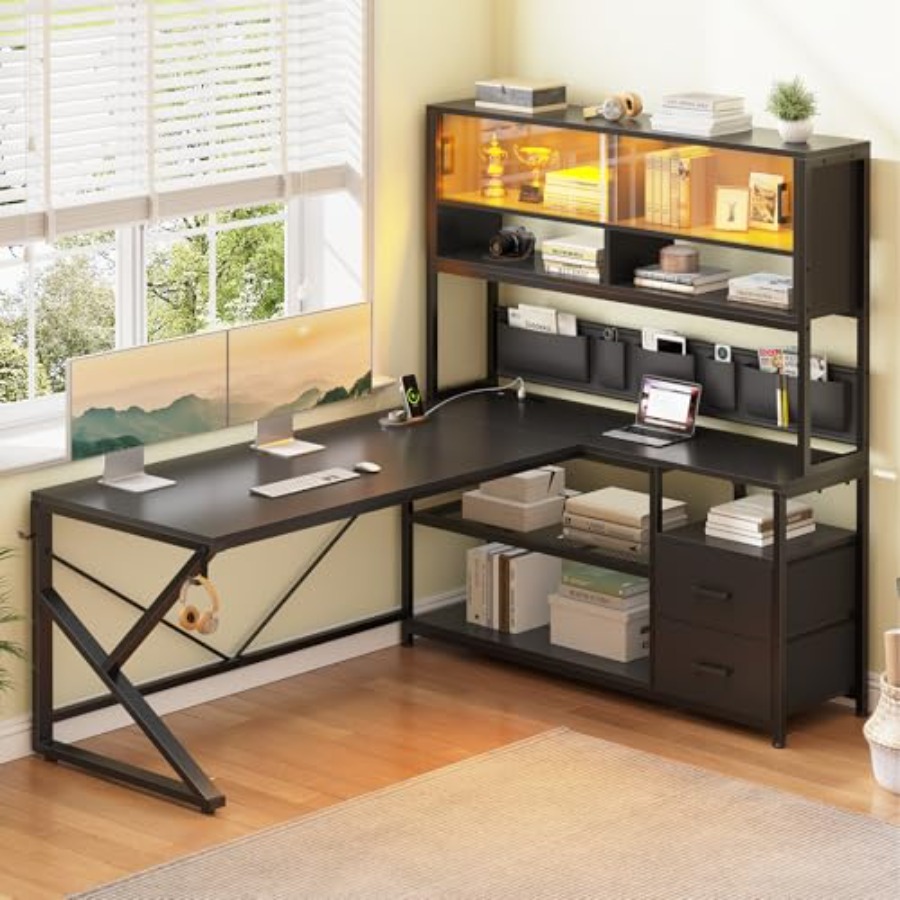 Escritorio para juegos con for - Desk Setup L Shaped reseña y precio