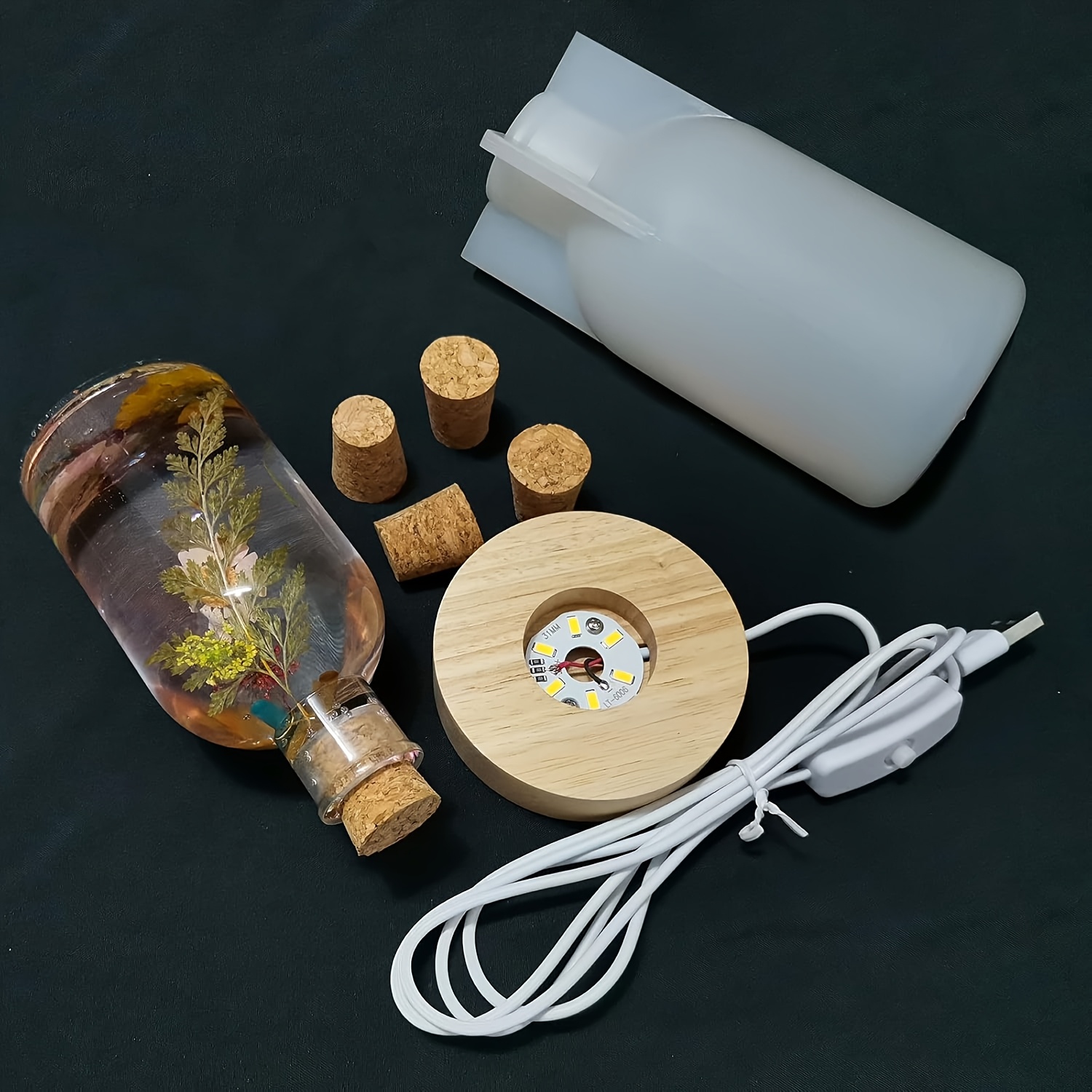 Set de moldes de resina para c - Desk Setup Lamp reseña y precio