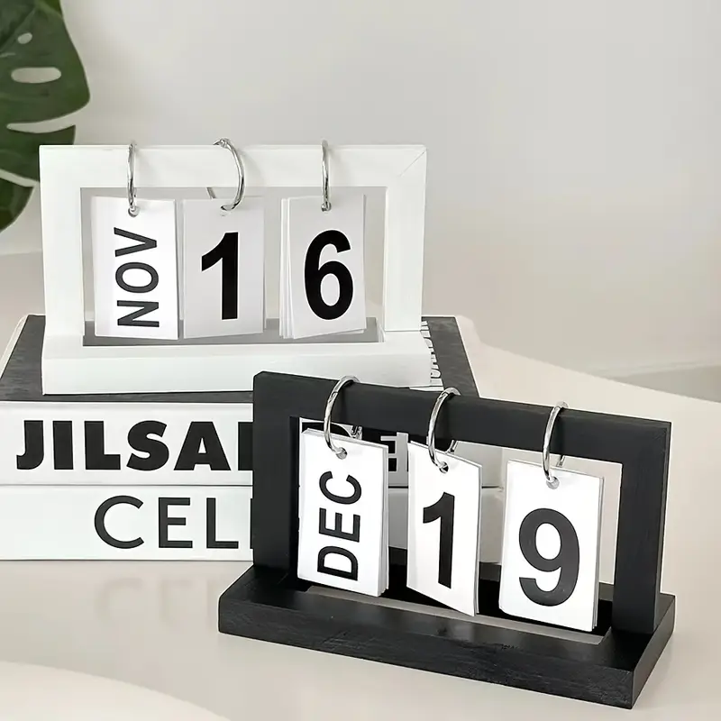 Adorno de Calendario de Plásti - Desk Setup Minimalist reseña y precio