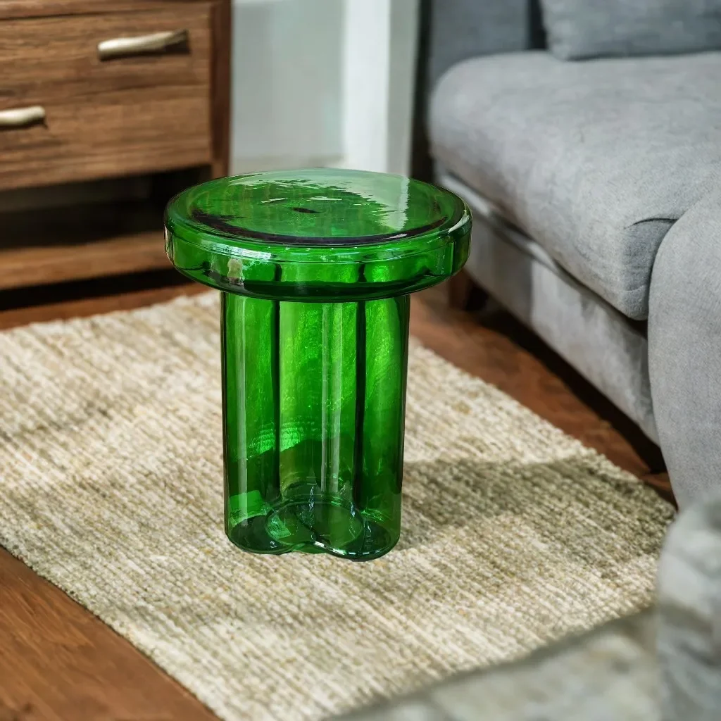 Mesa de Centro de Vidrio de Lu - Desk Setup Minimalist reseña y precio